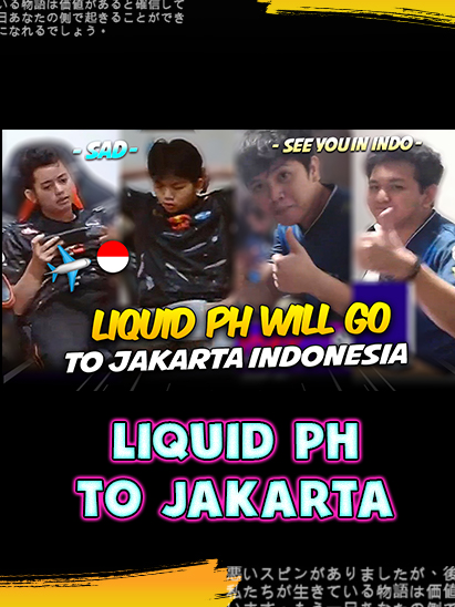 LIQUID PH will go to Jakarta Indonesia for ESL Snapdragon Challenge Finals. #echo #eslsnapdragon #snapdragonproseries #liquidph #echophilippines #esl