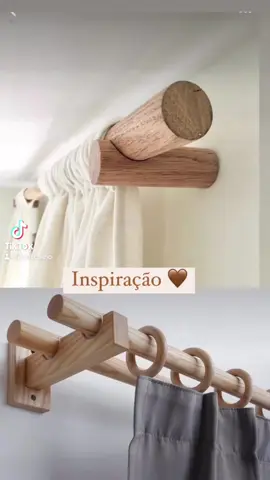 Varão pra cortina em madeira pinus #bohodecor #rusticochique #urbanjunglebrasil #boholife