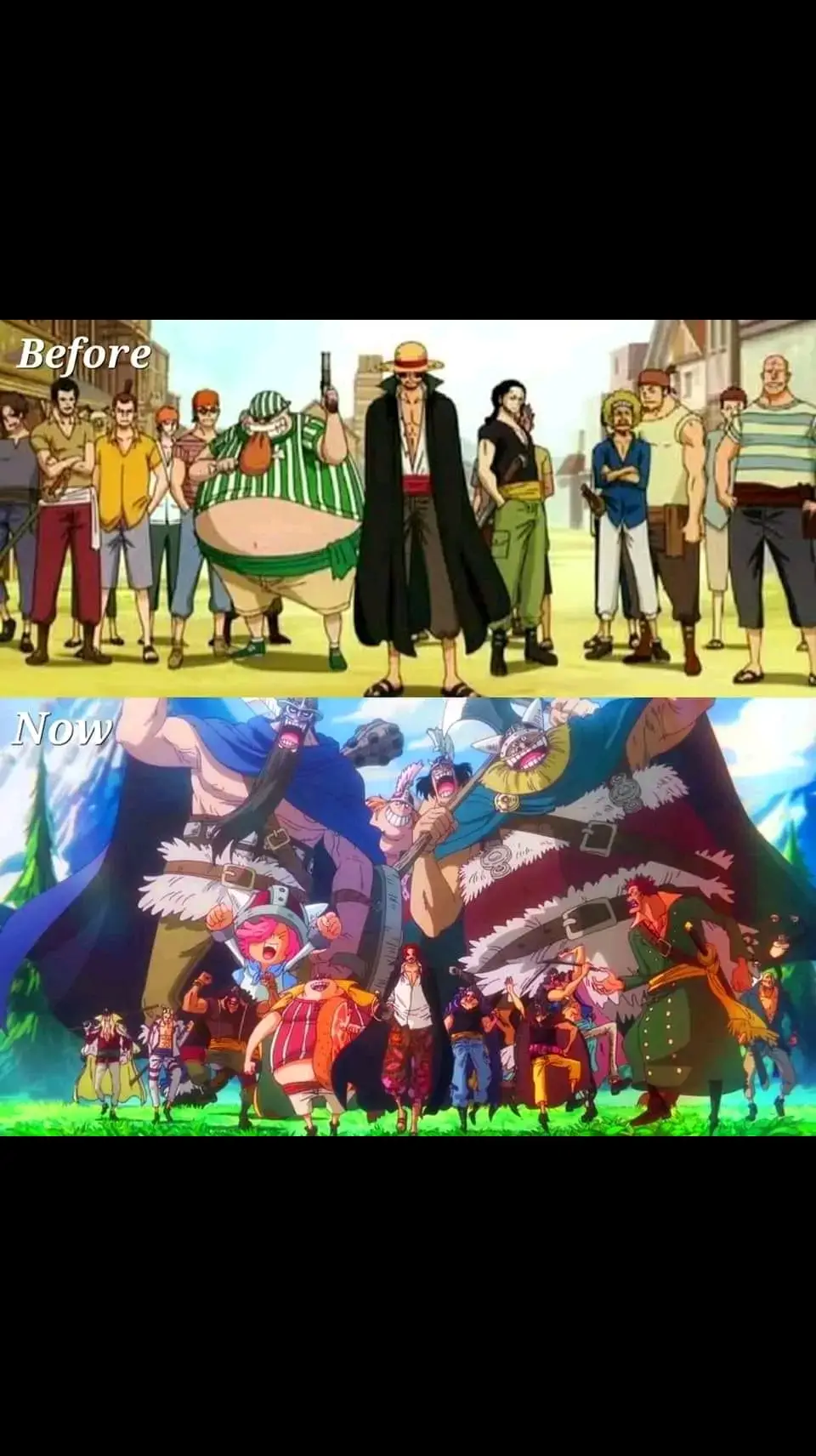 yak . masih harus nunggu lagi buat nonton aksi shanks nebas kid pirate 😩😩#onepiece #anime #feed #fyp #fypシ 