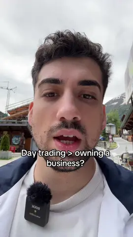 Owning a business is not better than day trading #daytrader #daytrading #optionstrading #stocks #stockmarket #forex #futures 