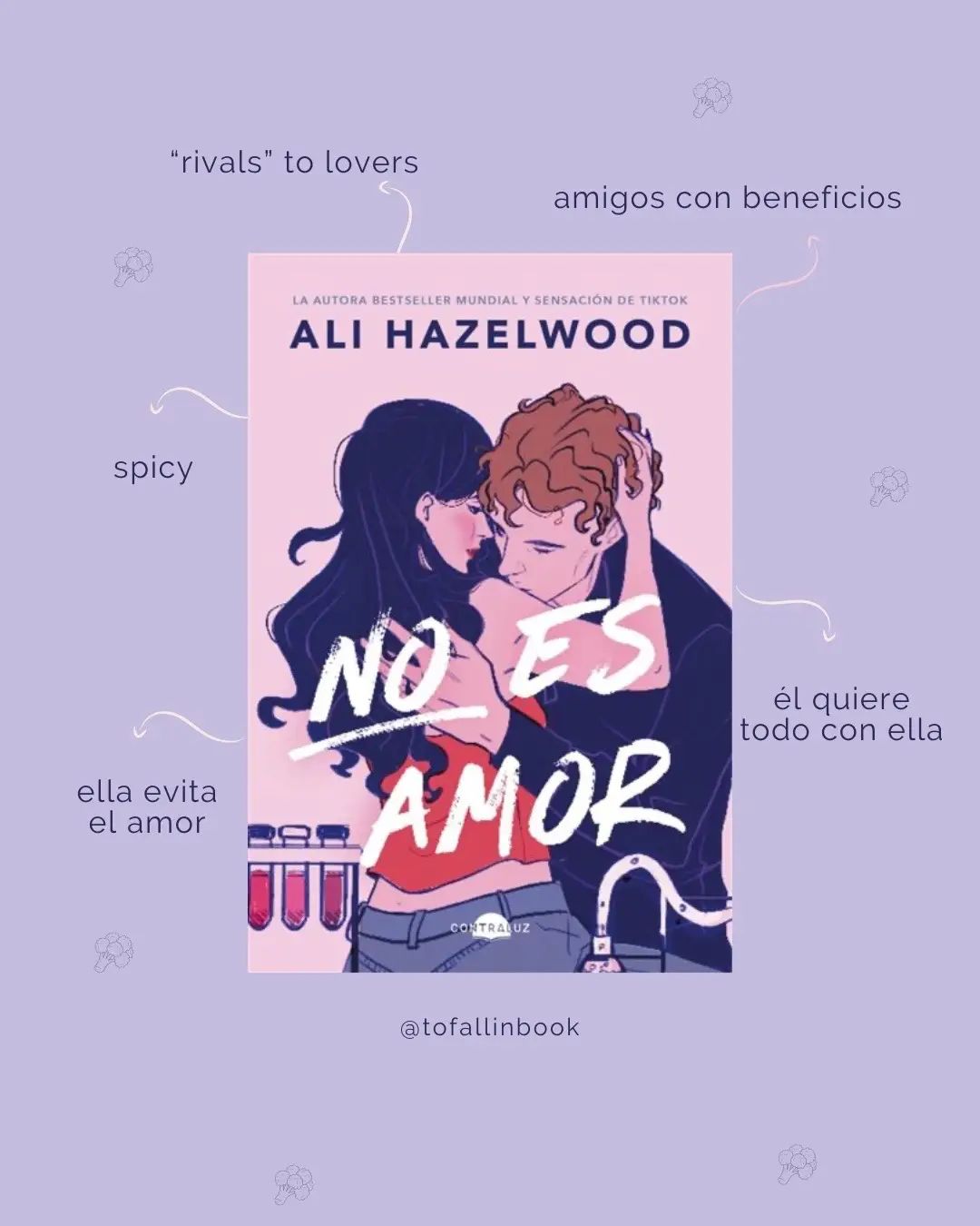 Desliza para enamorarte de él🫠 #notinlove #noesamor #alihazelwood #BookTok #bookstagram #booktokespañol #romancebooks #librosen60seg #librosromanticos #friendstolovers #rivalstolovers #hefellfirst #recomendaciones #cincoestrellas #libros 