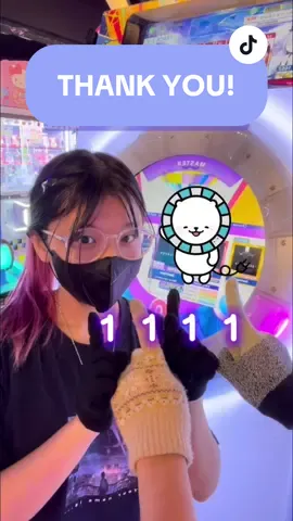 a little late but THANK U FOR 1111 🫶🏼 ∩^ω^∩ appreciate every single 1 of u :> & also for encouraging me on my addiction 😋😘😄 im kidding  #maimaiでらっくす #maimai #rhythmgame