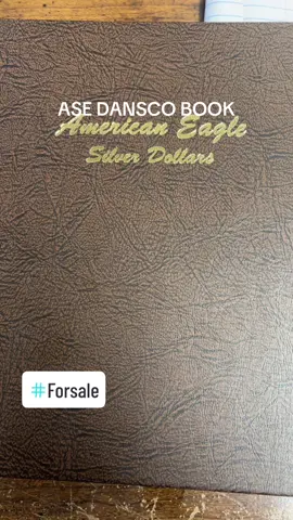 Ase Dansco book 1986-2021 (36 coins total keydates included) no proofs #coins #silver #ussilver @Josh Benn @Frederick ubas @Redd ♥️ @ToddBighead @🌽50_shades_of_corn🌽 @Chris_Clark 