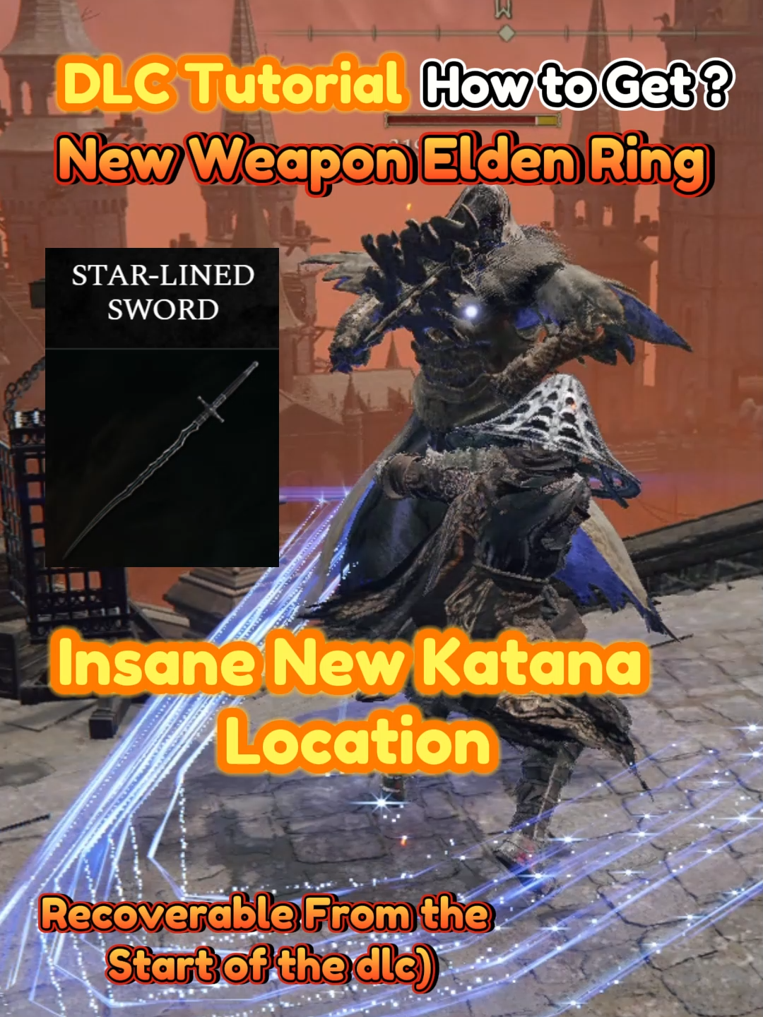 Star-Lined Sword New Weapon Elden Ring (Insane Katana) Location DLC Shadows of the Erdtree, Samurai Build, tutorial and guide, how to get new weapon elden ring? how to recover new best katana easily and quickly ? elden ring tips and location this new katana in elden ring can be recovered at the start of the dlc (shadow of the erdtree) provided you follow a path and beat a boss (it is very easy) this new katana has really insane ash of war which will make a blade combo magic on your enemies, it's my favorite weapon for the moment in the dlc, there is no quest or major condition to respect to recover this weapon, only follow a path and do the boss fight #eldenring #eldenringhype #eldenringtips #eldenringtutorial #eldenringlocation #eldenringdlc #fyp #eldenringweapons #eldenringsamurai #eldenringedit #eldenringguide #eldenringshadowoftheerdtree