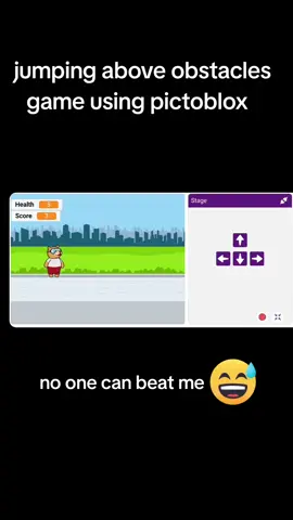 no one can beat me 😅 #gaming #game #programming #PictoBlox #python #DIYProjects #robotics #tech #engineering #funny #record #jumping #jump @Akramslab @arduino programer @الكهربجي و إلسي @ROBO 