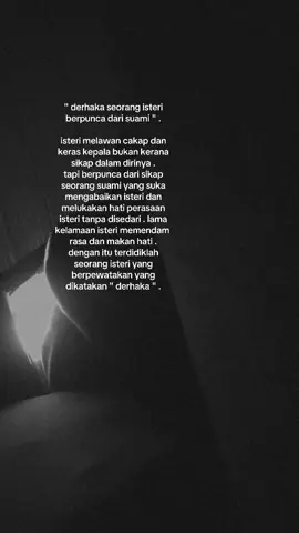 kebiasaan tu boleh memakan diri #hatiterluka #heallingprocess #suamiistri #fypシ゚viral 