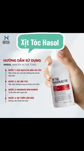 Xịt Hasol nha mn🎉 #trending #chamtoc #kichthichmoctoc #hasol #xittoc #xuhuong #duongtoc 