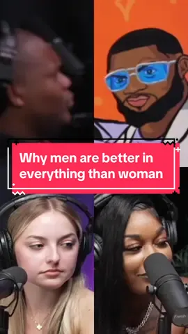 Why men are better in everything than woman #freshandfit #freshandfitpodcast #podcastclips #tommysotomayor #viral #fyp #shorts #podcast #menvswomen 