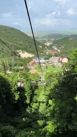 Cable car ride in Tsaghkadzor Ski Resort #armenia #cablecar #fyp 