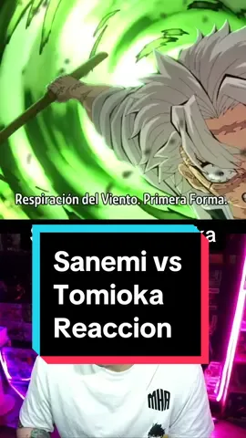 Sanemi vs Tomioka Reaccion #demonslayer #kimetsunoyaiba #tanjiro #anime #manga #otaku #sanemi #tomioka #Gyomei #reaccion #animereaction 
