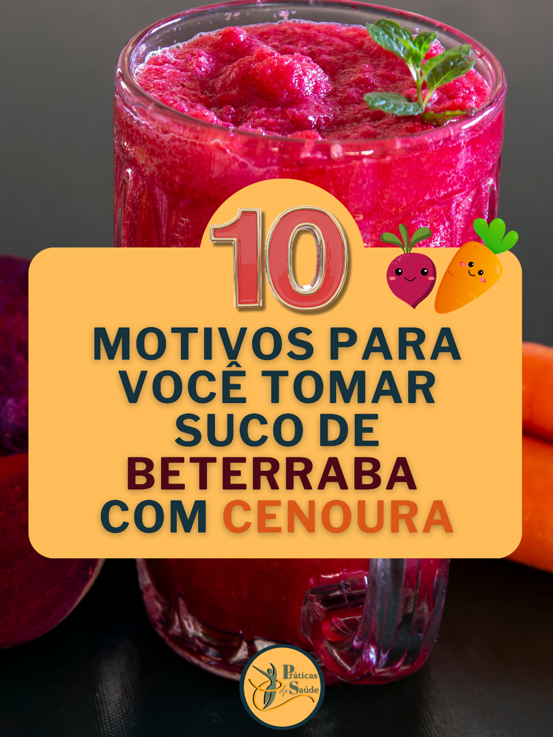 10 motivos para tomar suco de beterraba com cenoura! #praticasdesaude #sucodebeterraba #sucodecenoura #alimentaçãosaudavel #comidadeverdadesempre #vivacomsaude #dietasaudavel #curapelosalimentos #vivasaudavel #alimentossaudaveis