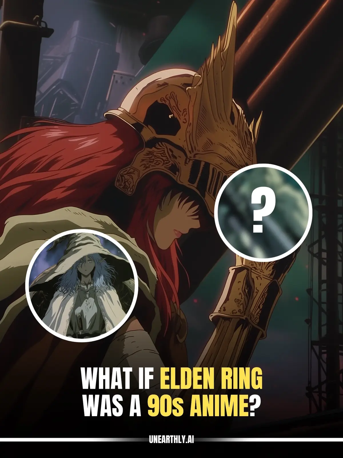 What if Elden Ring was a 90s anime? #eldenring #eldenringhype #eldenringedit #eldenringshadowoftheerdtree #shadowoftheerdtree #eldenringdlc 