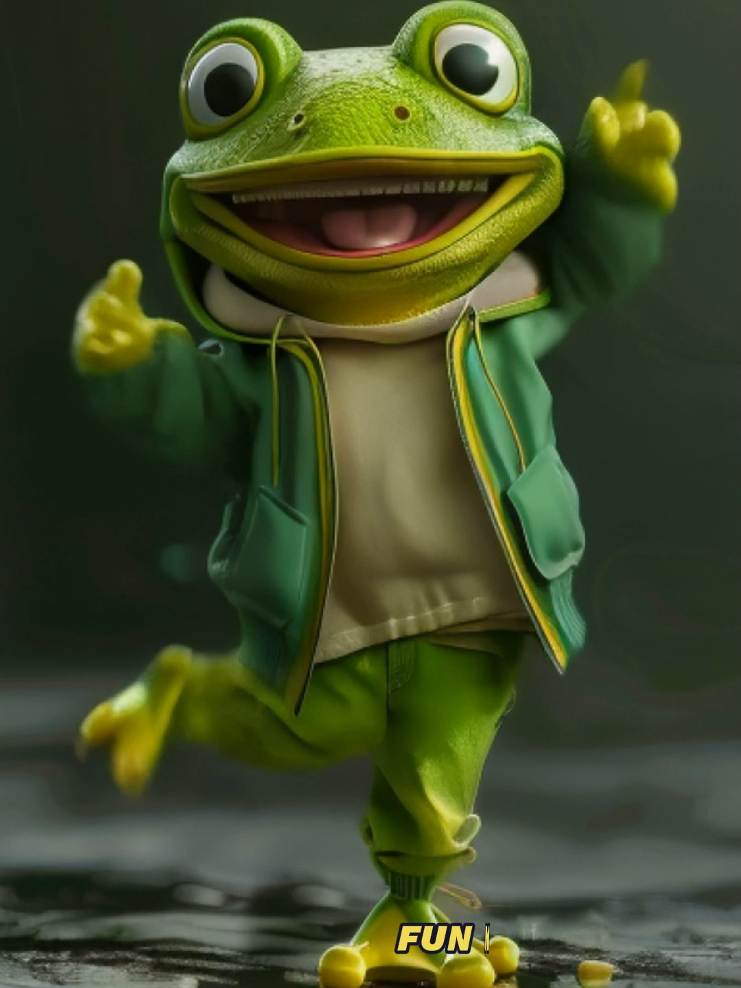 Funny time with the El Baile Del Sapito by frog dancer @kids.dance.tv #kids #kidsoftiktok #elbailedelsapitochallenge #bailedelsapito #funnykids #funnydance #kidssong #cutefrog #frog #frogdance #fyp #forkids #foryou #funnyfunnytv