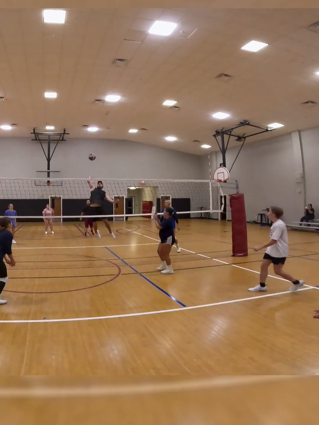 Last Game Shenanigans 😂🏐 #volleyball #volleyballworld #volleyballgame #volleyballplayer #haikyuu #gopro #firstperson #brodesvolleyball #coedvolleyball