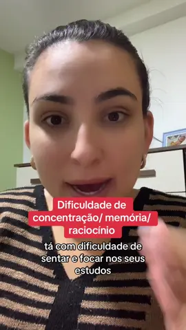 Dificuldade de concentração, memória fraca, raciocínio lento… #menopausa #raciociorapido #memoriaboa #esquecimento #concursopublico #vestibulando 