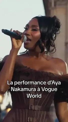 La performance d'@AyaNakamura au sommet de son art lors du #VogueWorld : Paris, qu'elle a ouvert par un concert extraordinaire, portant un look créé par #JeanPaulGaultier lui-même. #voguefrance #TikTokFashion #vogueworldparis #ayanakamura