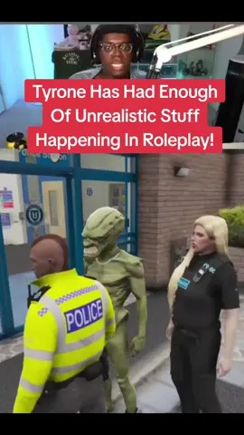 Tyrone has had enough of unrealistic stuff happening in roleplay!! #fyp #gta #uniquerp #gtarp #roleplay #gtaclips #tyrone #clips #100k #foryoupage #viral @Tyrone 