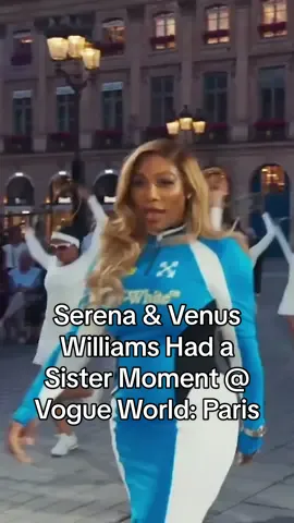 Long before tunnel walks were trending and athletes were sitting front row at fashion weeks, #SerenaWilliams and #VenusWilliams were blending athleticism and style. Tonight, at #VogueWorld Paris, the sisters continued to put their mark on the intersection of sports and fashion, aptly walking in the tennis section of the show. Tap ‘learn more’ to rewatch the whole livestream.