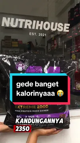 bestseller gainer nih untuk kalian yg mau cepat bulkingnya 💪🏾💪🏾💪🏾 #muscletechmedan #nutrihousemedan #GymTok #susugainer 