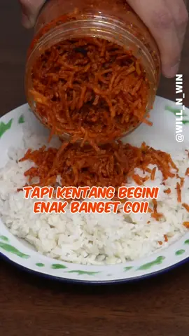 Kentang gini tuh enaknya minta ampun coii Favorit gw kalo makan di warteg nihh 🔥🔥 #racunwillnwin #enakbangetcoii #kulinerviral #kentangmustofa 