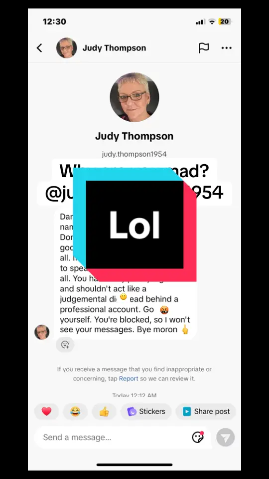 Why are you mad? @judy.thompson1954 #nostalgia #nostalgic #viral #fyp #lol #mad #messages 