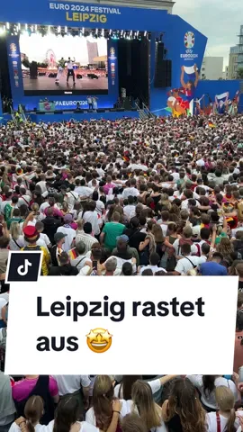 Crowd Control- 15000 Fußballfans und ein energiegeladener Moderator #travel #em #Fußball #leipzig #europameisterschaft @#PFL - Patrick Fritzsche #crowdcontrol 