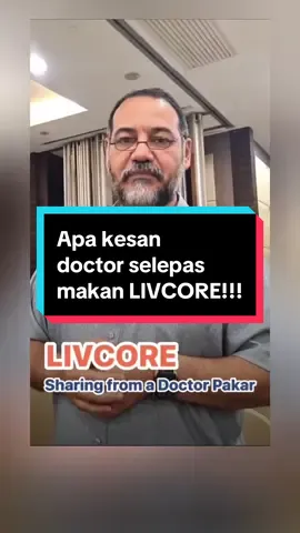 Apa kesan doctor selepas makan LIVCORE!!! 👍🏻👍🏻👍🏻 #BEInternational  #Livcore