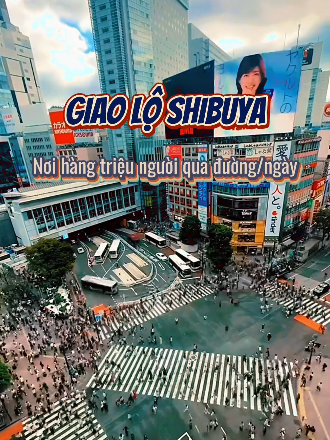 Giao lộ nơi hàng triệu người qua đường một ngày ở Tokyo #dichuachuadi  #shibuya #tokyo #nhatban #dulichnhatban #learnontiktok