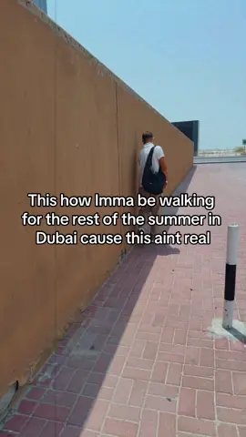 No cause it still hasnt hit August yet Im scared #Summer #heat #dubai #dxb #dubaiheat #heatwave #fyp 