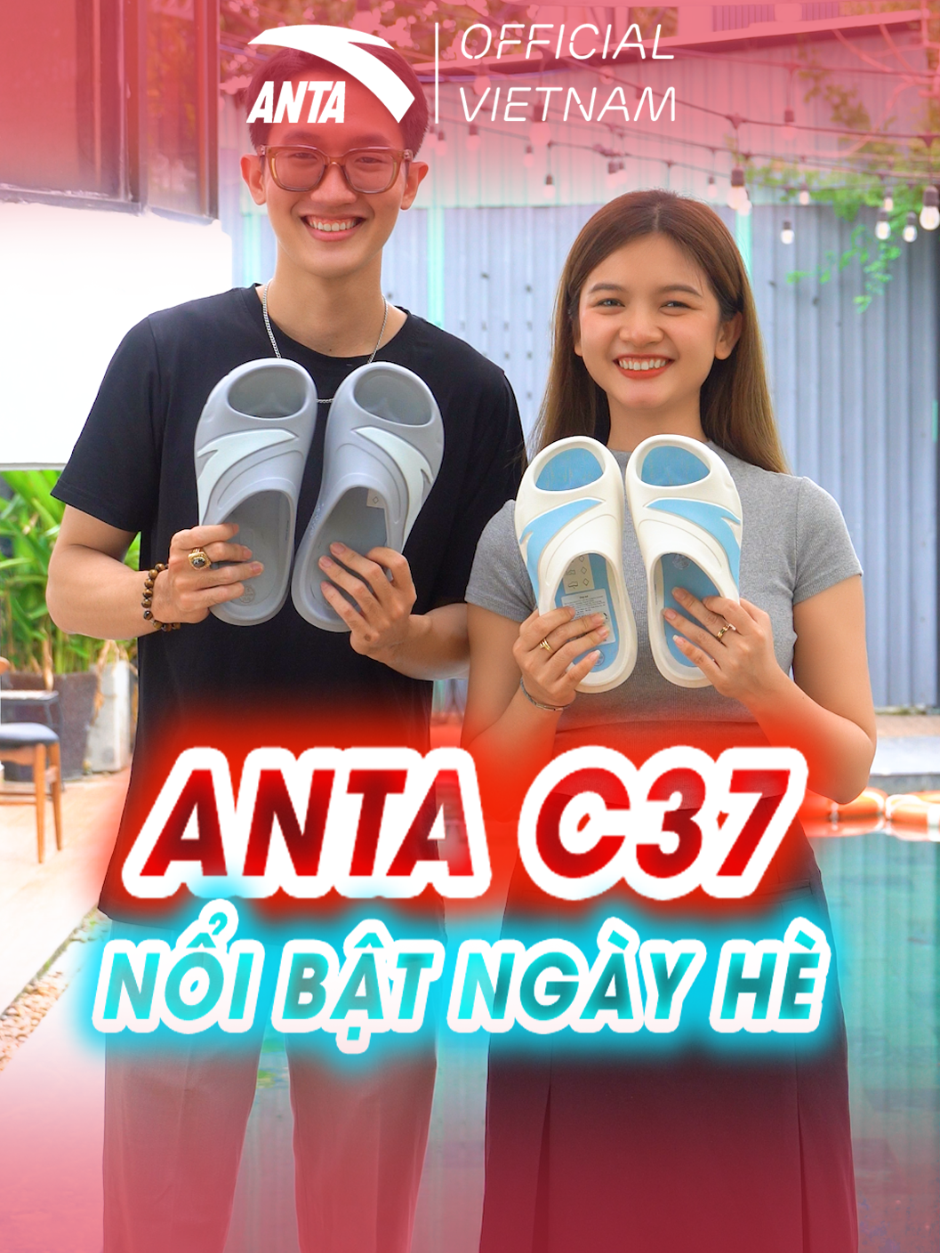 Anta C37 - đôi dếp đáng để mua nhất trong hè này với 4 điểm nổi bật chính: NHE ÊM - CHỐNG TRƠN - CHỐNG THẤM và đặc biệt là: ghét đứa nào chọi đứa nấy! #antavietnam #antasports #sportsontiktok #sneakers #slippers #dép #dépquaingang#Lifestyle #basic #muataitiktokshop #tiktokshopmall