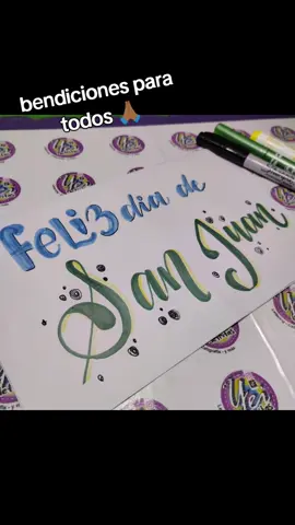 feliz día de San Juan para todos !!  . letras en honor a Tí mi San Juan ❤️ #san #sanjuan #patrono #lettering #letrasbonitas #talleres#cursos 