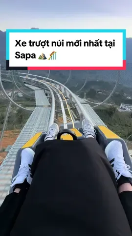 Bạn đã thử xe trượt núi tại Sapa chưa? ⛰️🎢 #xh #fyp #ancungtiktok #reviewfood #sapa #paosapahotel #AlpineCoasterSapa #alinhrestaurant 