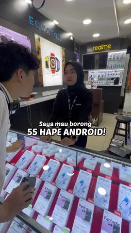 Borong 55 hape android. Cita-cita kalian apa!