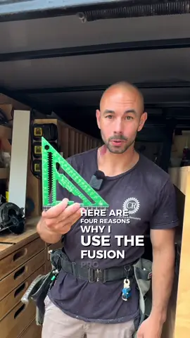 I've been testing out the @Squi.Jig fusion pro 7.5 inch rafter square- and this thing is a work of art. I can honestly say I haven't had a single complaint with it. This thing is by far the best square l've used and it Is dramatically improved my efficiency on the jobsite from my old squares. Let's also not forget that it's designed and built in the USA! Does your rafter square do these 4 things? #remodel #constructiontok #homerenovation #home ##design #entrepreneur #interiordesign #hardwork #woodworking #renovation #homedecor #tools #DIY #carpentry #work  #homemade #remodeling #hgtv 