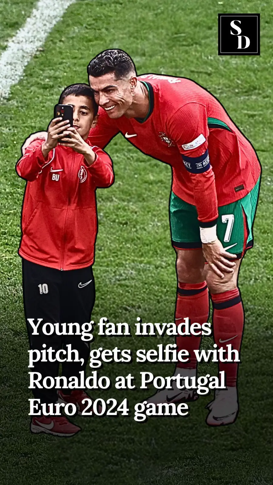 Visit www.sinardaily.my for more stories. #Ronaldo #Selfie #Kid #Child #Turkey #EURO2024 #Portugal #Fan #SinarDaily