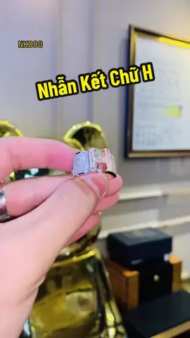 Nhẫn kim cương chữ H mạnh mẽ cá tính 💎 #tamluxury #tamluxurydiamondjewelry #trangsuc #kimcuong #nhẫnđẹp #xuhuongtiktok 
