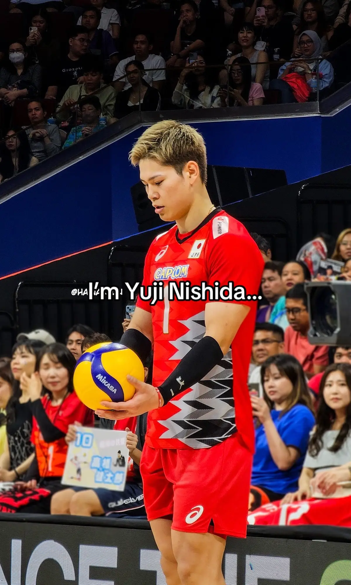 #yujinishida #japan #volleyball #vnl2024 #worldcup2019 #fyp 