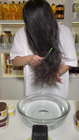 Many friends didn't believe the effect in the video before. You can buy this sample and try it out, making your hair as smooth as a waterfall #karseell #karseellcollagen #haircare #hairmask #frizzyhair #dryhair #hairtok #karseellhairmask #keratintreatment #foryou 