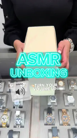 QUIET ON SET🤫 We have something new in the showroom for you guys today and thought we’d try a fun way of unboxing it for you guys📦It is complete set, full linked, and available now! Can anyone correctly guess what watch we unboxed in the comments💬 • • • #gluxejewelers #miami #unboxing #asmr #unboxingvideo #newwatchalert #goldwatches #rolexwatch #rolexaholics #watchcommunity #watchdaily #buyselltrade #watchesandwonders2024 #commentbelow👇 #newrelease 