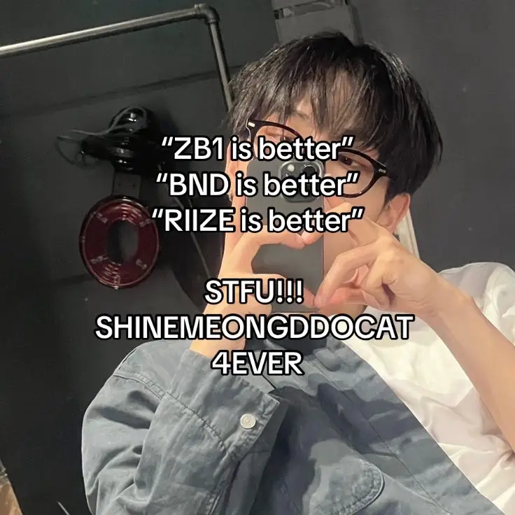 #SHINEMEONGDDOCAT <3 stop fighting we don’t careeee we need more zb1xbndxriize crumbs!! #zerobaseone #zerose #boynextdoor #onedoor #riize #briize #myungjaehyun #sunghanbin #leesohee #sohee #kpop 