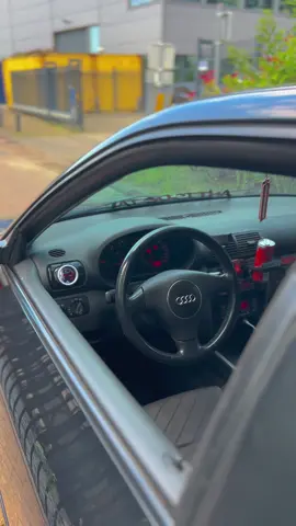 I see you looking 🤭 . . #audi #turbo #20vt #a3 #a38l #90scar #carsoftiktok #cars 