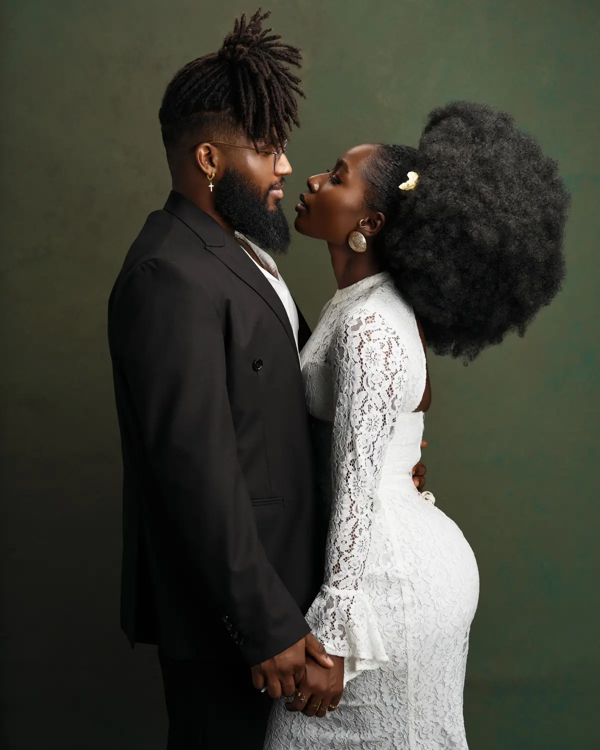 Cheers to a year full of love, laughter, and unforgettable memories. Happy 1 year wedding anniversary 🥂cheers to an end of chapter 1📖 #weddinganniversary ☯︎♥︎∞︎︎ We want to print out 3 photos from this shoot for our new home, which photos should we pick?👀___ Photographer @mr.peprah  Dress @ofuure  Hubby suit: link on my LTK @Aris 