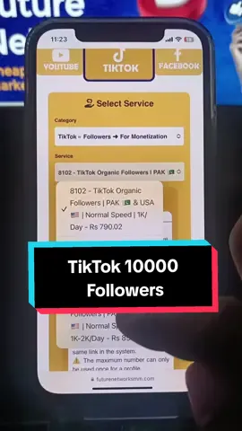 TikTok 10K Followers & 100K Views #foryou #futuretvhd #futurenetworksmm 