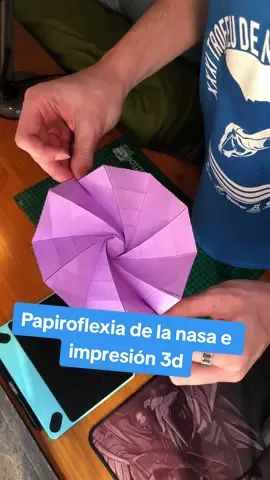 Se podrán usar las técnicas de origami de la NASA en impresión 3d? #impresion3d #DIY #3dprinting #diy #origami 
