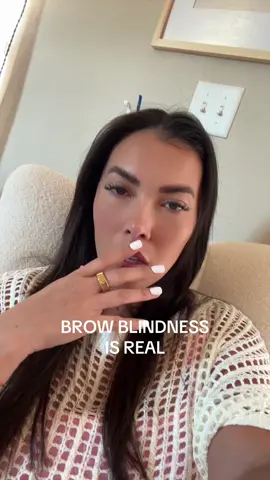 Yall are fake 🥸 #browblindness 