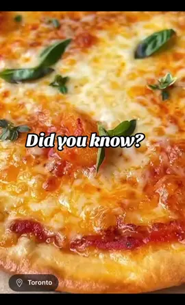 Did you know? #pizza #didyouknow #foryou #fyp #fypシ゚viral #viral #foryoupage #trending #cheesepull 