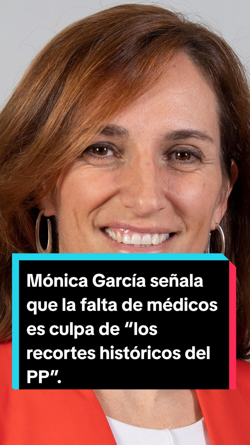 Hay que recordarle a Mónica García que la contratación depende de las CC.AA. Le ha faltado echarle la culpa a Franco.