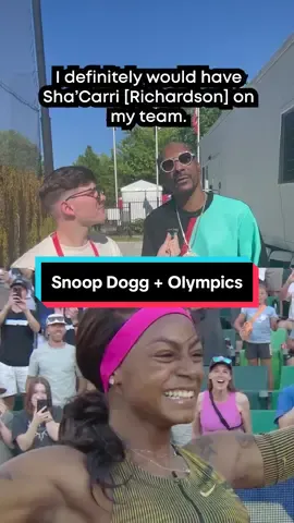 The one and only @Snoop Dogg joined us on the ground at #TrackFieldTrials24 to talk Trials and Olympics. 🙌 #parisolympics