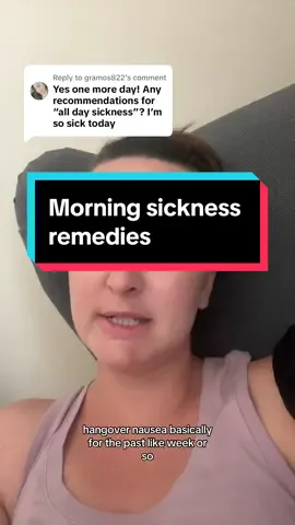 Replying to @gramos822 morning sickness remedies. Tell me your cures! #morningsickness #pregnancysymptom #pregnancystruggles #earlypregnant #firsttrimester #firsttimemom #expectingmom #pregnancy #pregnancynausea