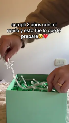 todo verde porque es su color fav🥺❤️ #novios #regaloparaminovio #regalo #pareja #aniversario 